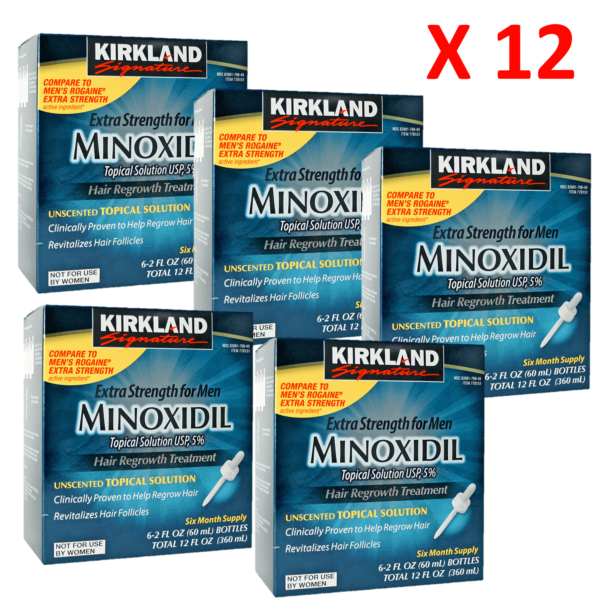 Minoxidil Kirkland Mayoreo Cajas Soluci N