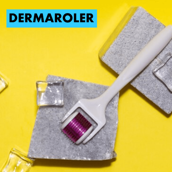 dermaroller cabello barba aplicar