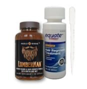 Minoxidil Equate para Barba con Lumberman