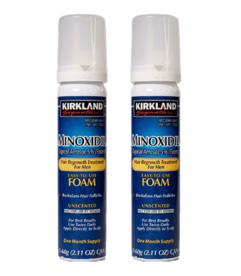 Minoxidil Espuma Kirkland 2 meses