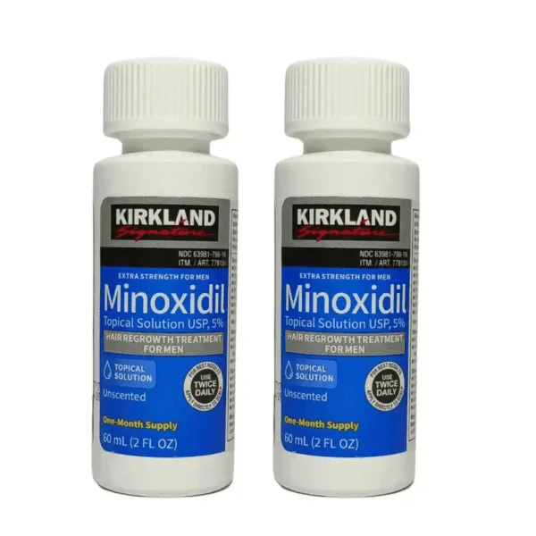 minoxidil kirkland liquido 2 meses de uso preico