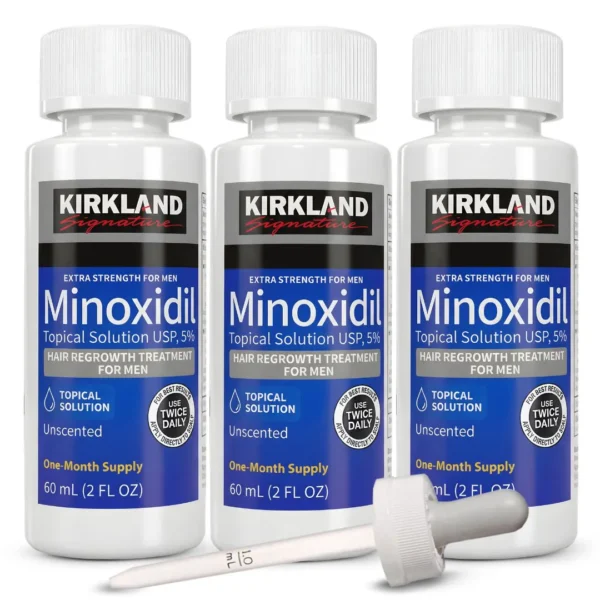 minoxidil kirkland para 3 meses en liquido 5%