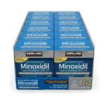 caja de 12 cajas de minoxidil kirkland por mayoreo