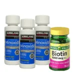 Oferta de minoxidil Kirkland 3 meses con Biotina