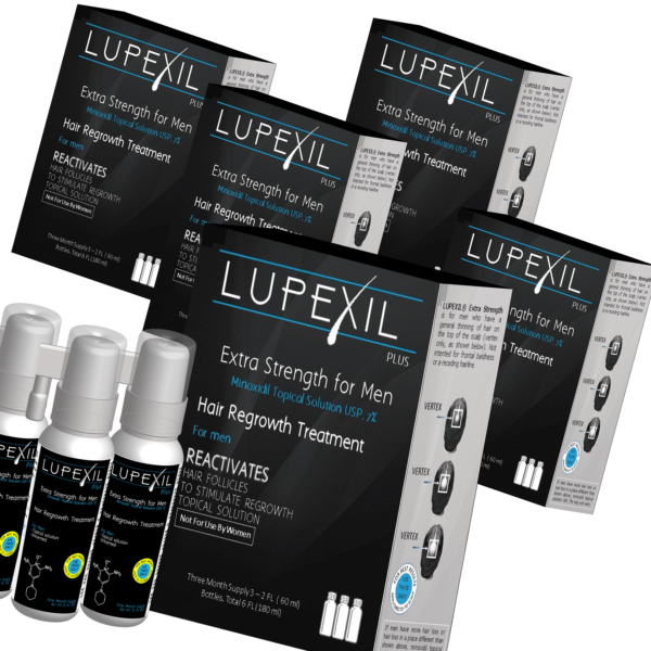 Minoxidil Mayoreo Lupexil 5 Cajas