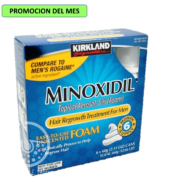 Promocion del Mes Minoxidil Kirkland Espuma