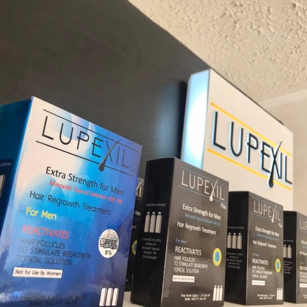 Minoxidil Mayoreo Lupexil 5 Cajas distribuidor