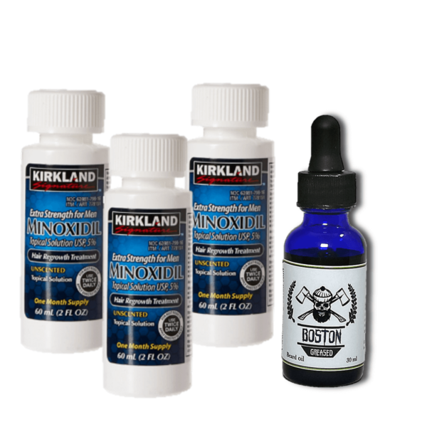 Minoxidil 3 meses Kirkland con Aceite precio