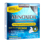 Minoxidil Kirkland Espuma 6 meses (foam) barba o Cabello - 60 ml