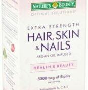 biotina 5000 nnatures bounty precio mexico hair nails skin
