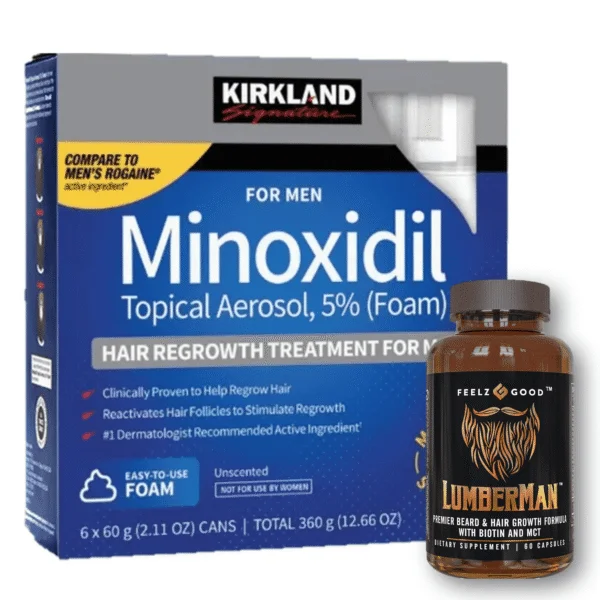minoxidil kirkland espuma para barba