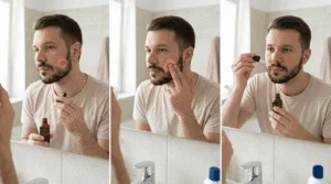 Cómo aplicar minoxidil en la barba paso a paso
