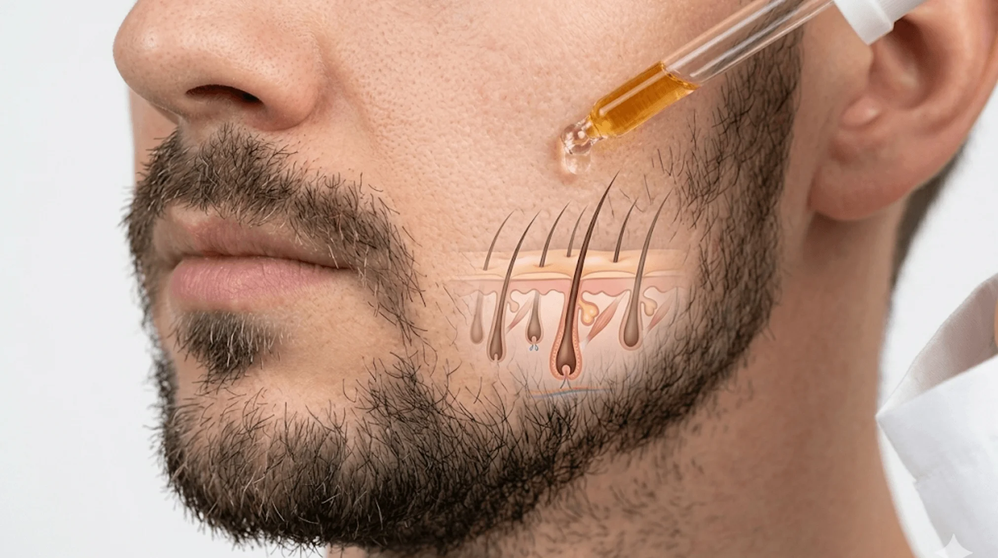 Cómo funciona el minoxidil en la barba y su efecto en el crecimiento del vello